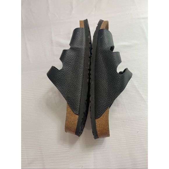 Birkenstock Black Florida Sandals Size 41 Ladies 10 Mens 8 - Picture 5 of 7